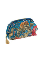 Load image into Gallery viewer, One Hundred Stars Mbgpritea PRIMULA TEAL VELVET POUCH
