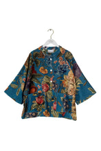 Load image into Gallery viewer, One Hundred Stars Vjkpritea VELVET JACKET PRIMULA TEAL

