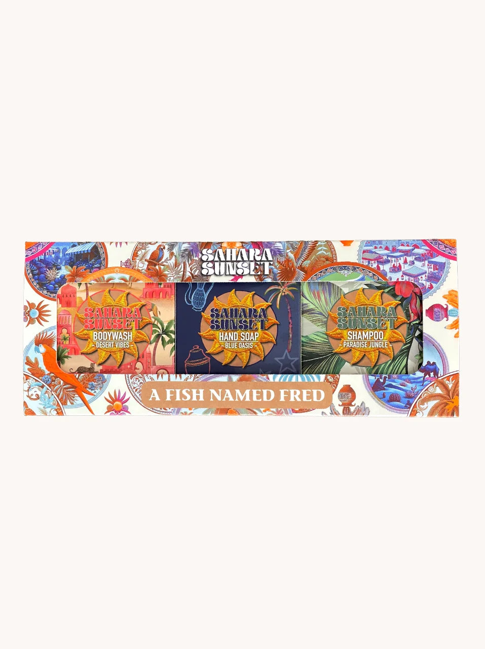 A Fish Named Fred 31.704 Soap 3pk Sahara Sunset