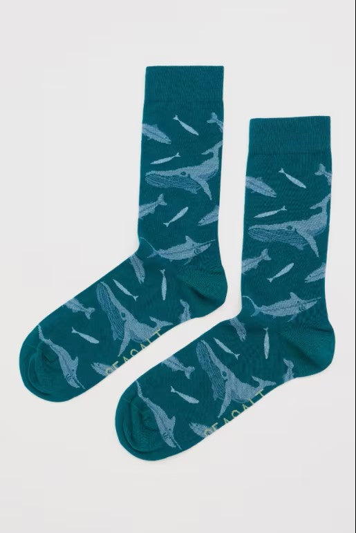 Seasalt B-Ac18599-35219 Men's Arty Socks Doyden Point Dark Wreckage