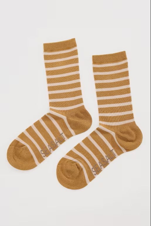 Seasalt B-Ac23180-27936 Womens Sailor Socks Breton Pear