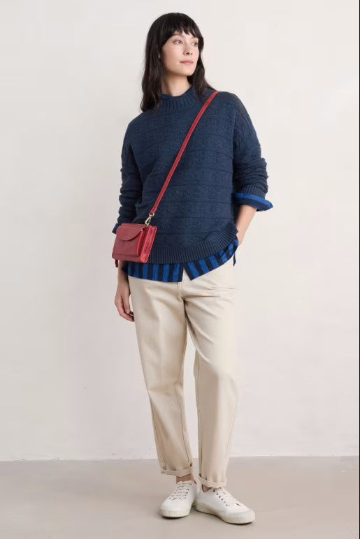 Seasalt B-Wm35816-24647 Penkestle Jumper Maritime