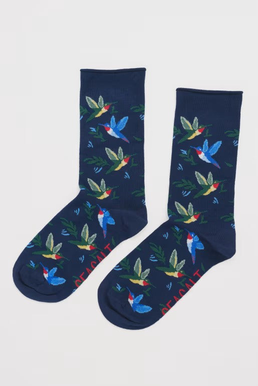 Seasalt B-Ac17165-34765 Women's Bamboo Arty Socks Kimbrell Maritime
