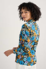 Load image into Gallery viewer, Seasalt B-Wm29562-35415 Larissa Shirt Citrus Floral Poseidon
