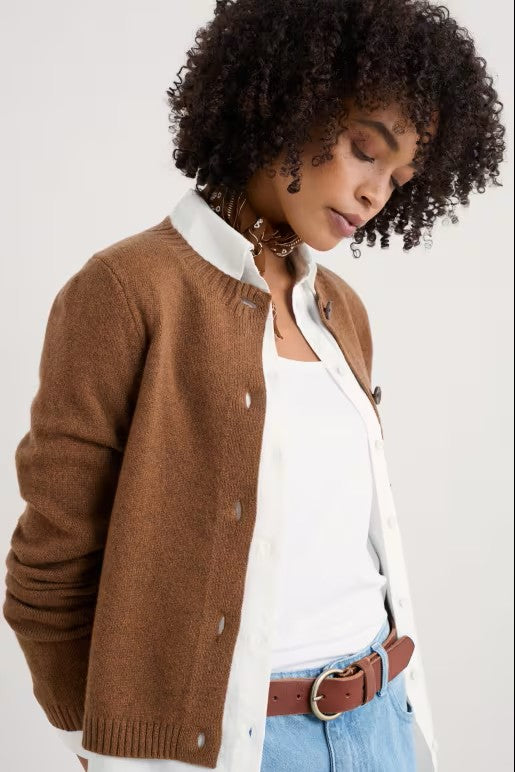 Seasalt B-Wm32107-27584 Tern Tide Cardigan Toffee