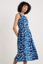 Load image into Gallery viewer, Seasalt B-Wm35987-35446 Porthmeor Wave Dress Screenprint Floral Cargo
