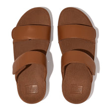 Load image into Gallery viewer, Fitflop Fv6 592 LULU ADJUSTABLE LEATHER SLIDES
