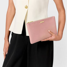Load image into Gallery viewer, Katie Loxton Klb4109 BIR?THSTONE PERFECT POUCH OCTOBER DUSTY PINK
