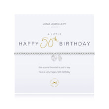 Load image into Gallery viewer, A LITTLE HAPPY 50TH BIRTHDAY BRACELET
