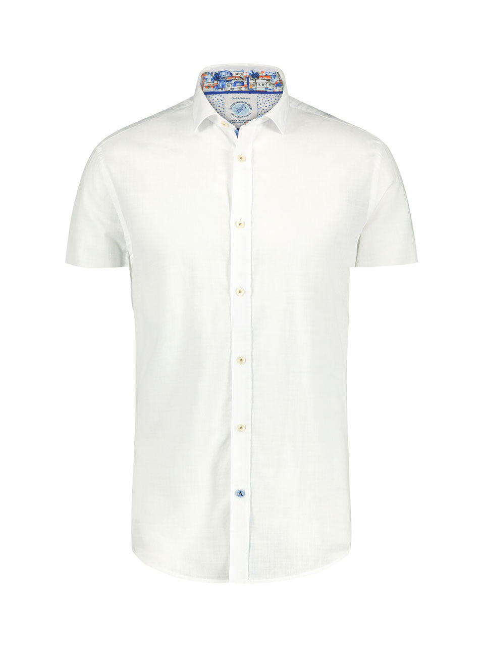 Shirt SS linen white brasil