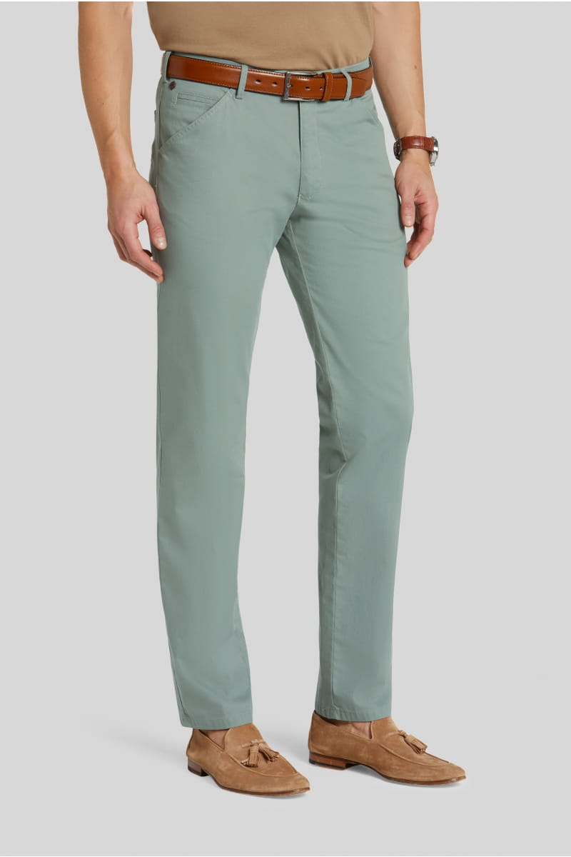 Micro-Structure Cotton Chinos