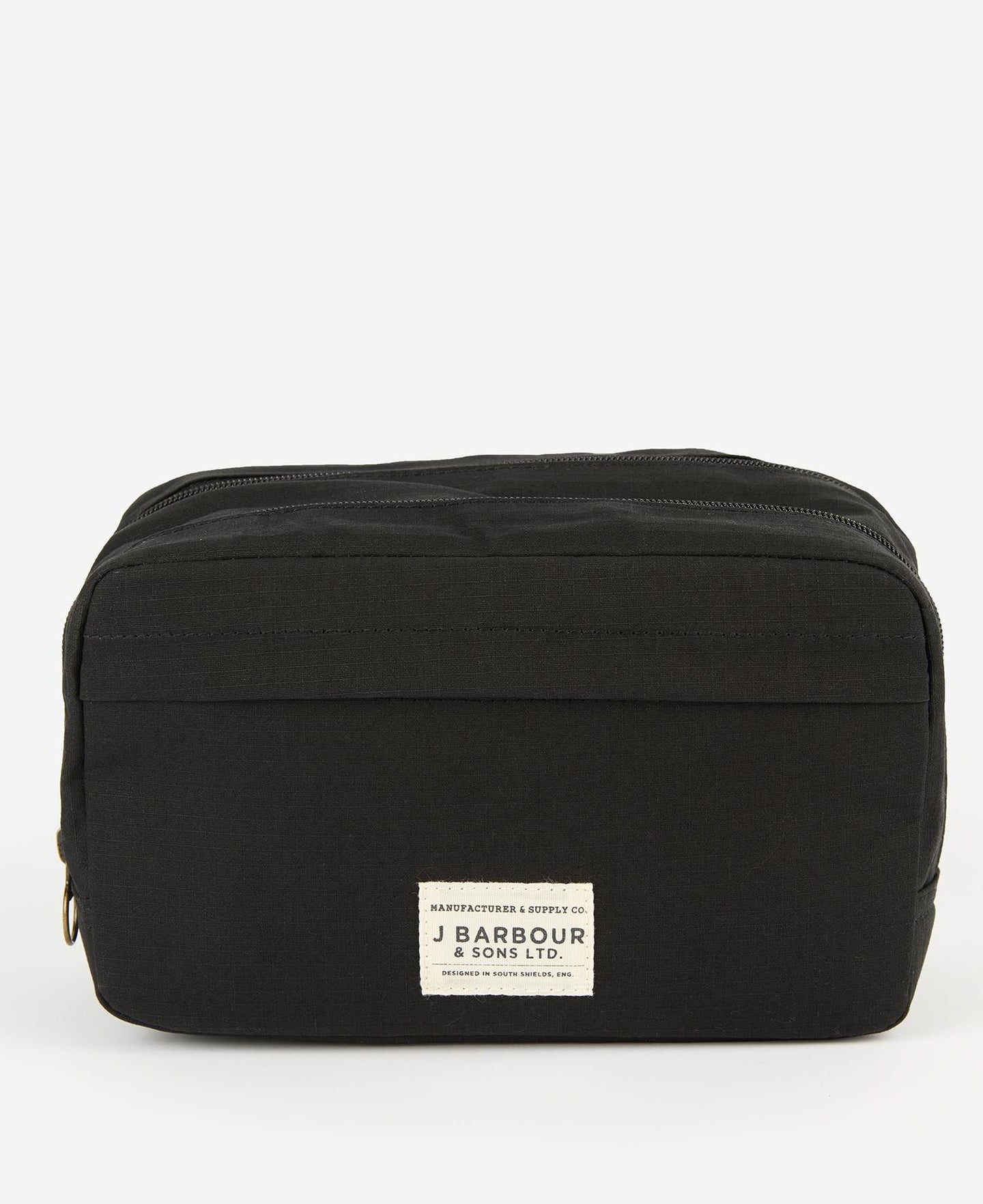 BARBOUR DOUBLE ZIP WASHBAG