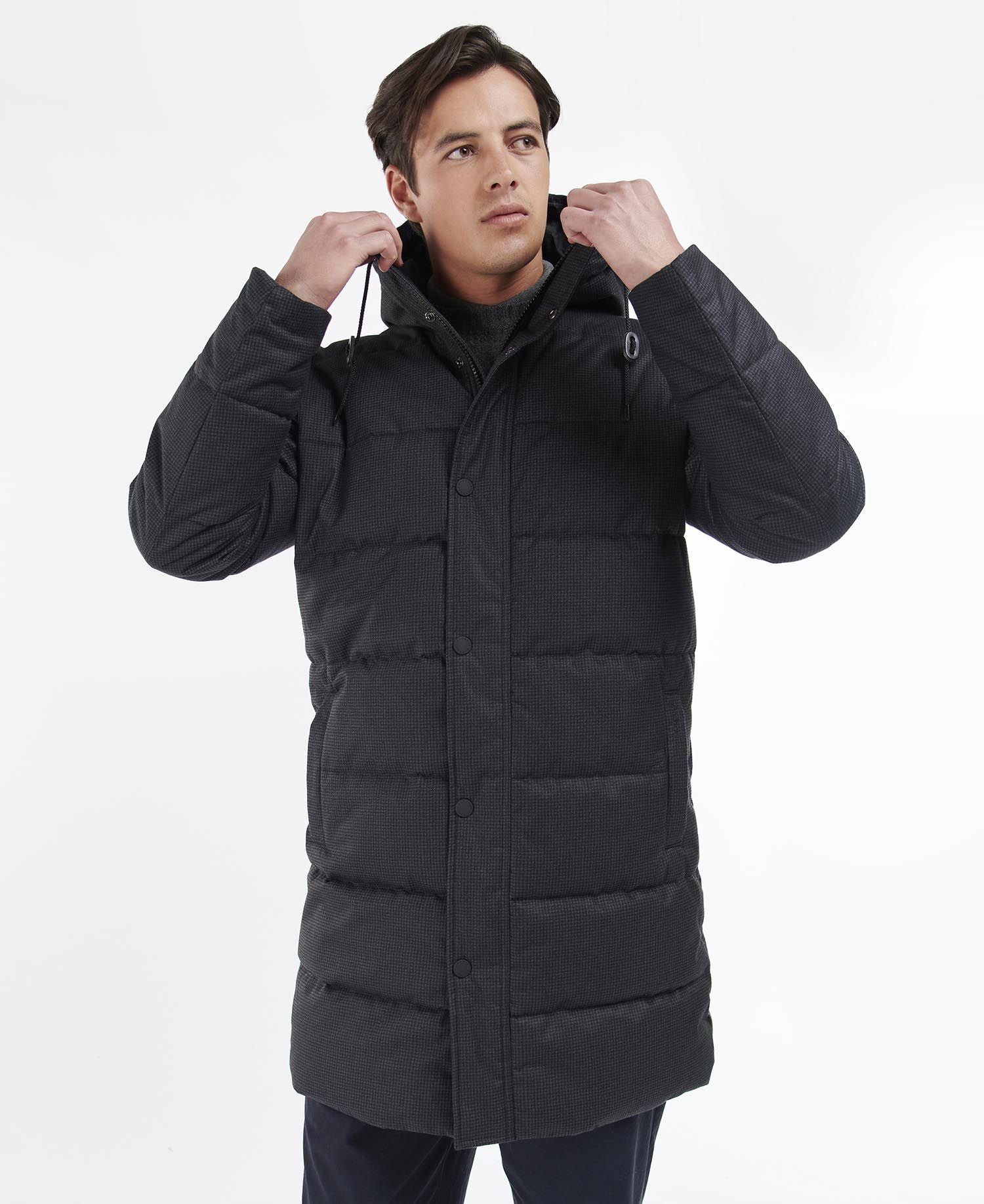 Barbour heritage darcy quilt baffle jacket top