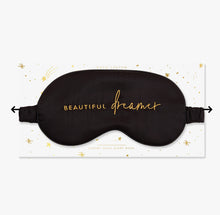 Load image into Gallery viewer, Beautiful Dreamer Satin eye mask

