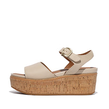 Load image into Gallery viewer, Fitflop Ft6 ELOISE CORK WRAP WEDGE SANDAL
