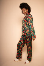 Load image into Gallery viewer, Night Wild Rose Satin SATIN PJ
