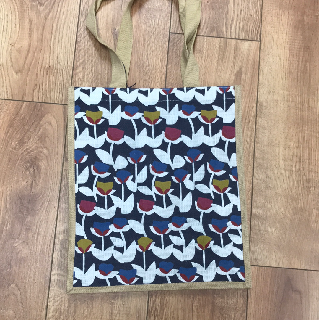 Jute Shopper Cut Stems Harbour