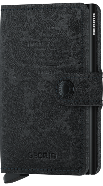 Miniwallet Paisley Black