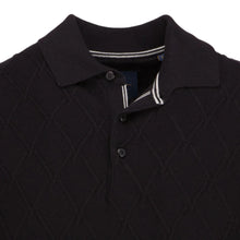 Load image into Gallery viewer, CROSS CABLE KNIT POLO TOP
