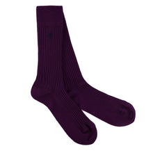 Load image into Gallery viewer, London Sock Co London Socks PLAIN RIBBED
