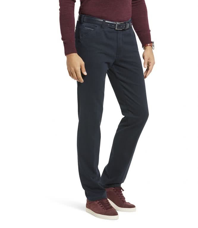 Meyer 2-5568 Chicago Microstructure Super Stretch Chinos (other colours available)